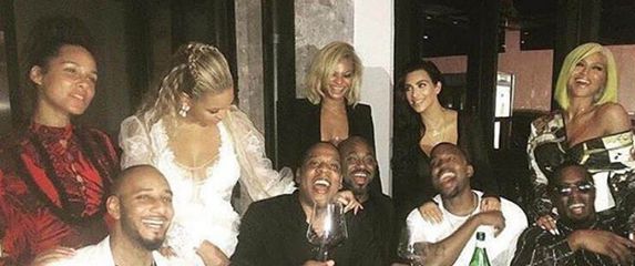 Beyonce, Jay-Z, Kanye West, Kim Kardashian (Foto: Profimedia)
