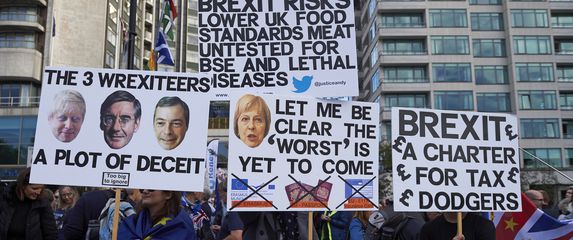 Masovni prosvjed protiv izlaska Velike Britanije iz Europske unije (Foto: AFP) - 7