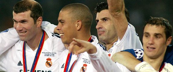 Zinedine Zidane, Ronaldo, Luis Figo i Ivan Helguera