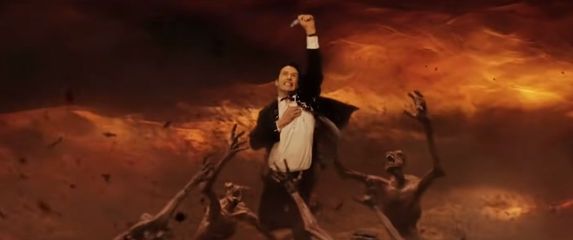 Keanu Reeves u ulozi Constantine kako bježi iz pakla
