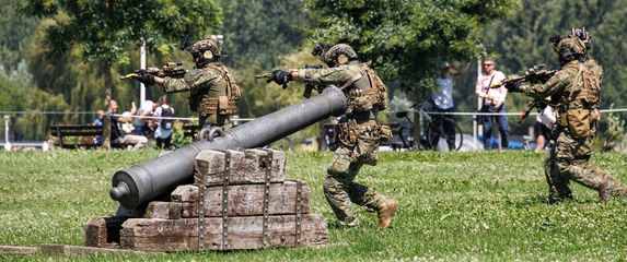 Hrvatski vojnici, ilustracija