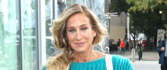 Sarah Jessica Parker na setu serije