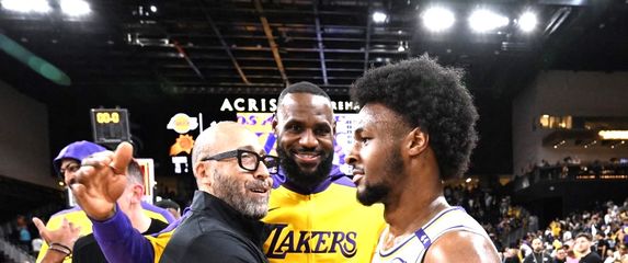 LeBron James i njegov sin Bronny