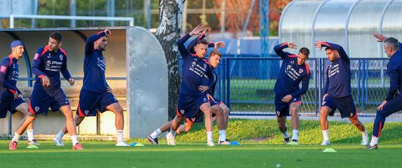 Trening hrvatske nogometne reprezentacije