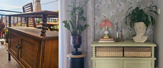 Jasna Marčić iz Rijeke sama je preuredila staru komodu - 10