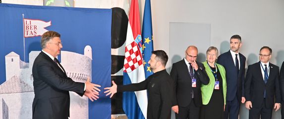 Volodimir Zelenski i Andrej Plenković u Dubrovniku - 6