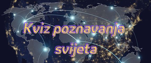 Karta svijeta i naziv kviza