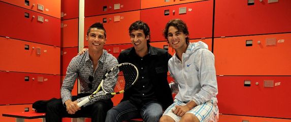 Rafael Nadal, Cristiano Ronaldo i Raul