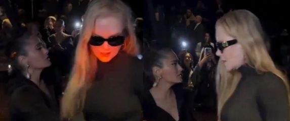 Glumice Nicole Kidman i Salma Hayek na reviji