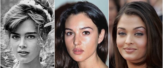 Brooke Shields, Monica Bellucci i Aishwarya Rai