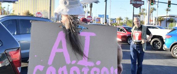 Prosvjed članova SAG-AFTRA-e, ilustracija