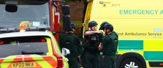 Hitne službe na mjestu napada u Manchesteru