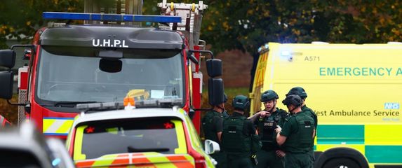 Hitne službe na mjestu napada u Manchesteru