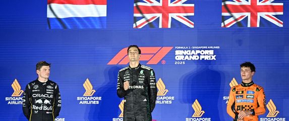 George Russell slavi pobjedu