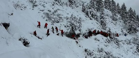 Potraga za hrvatskim planinarima u Sloveniji
