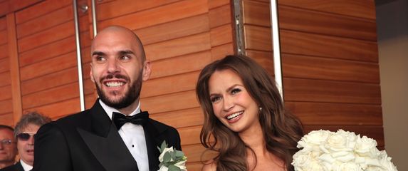 Vjenčanje nogometaša Anthonyja Kalika i Ivone Glavaš