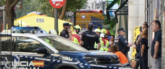 Urušavanje zgrade u Madridu - 1