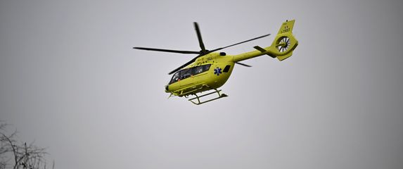 Helikopter hitne pomoći, ilustracija