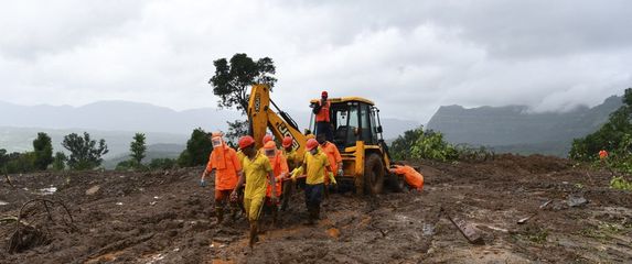 Odron u Indiji, ilustracija