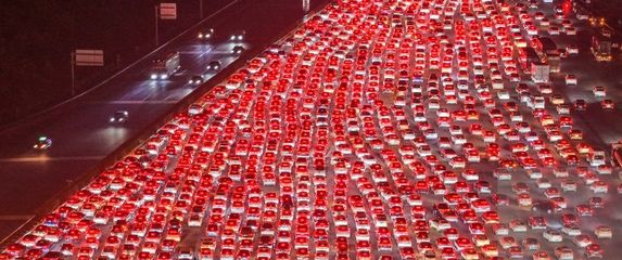 Gužva na kineskoj autocesti - 2