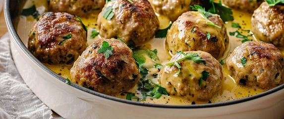 Okruglice u umaku od senfa