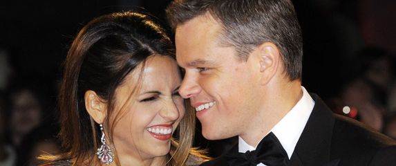 Luciana Barroso i Matt Damon