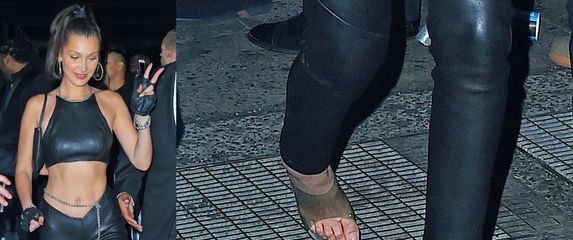 Problematične natikače zadale su muku i Belli Hadid nakon Met Gale 2018. godine