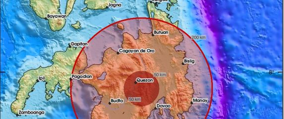 Potres, Filipini