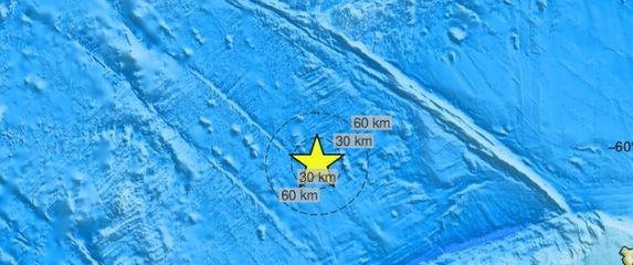 Potres magnitude 7,6 pogodio Drakeov prolaz