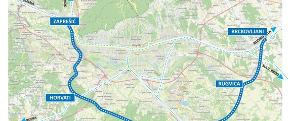Planirana obilazna željeznička pruga