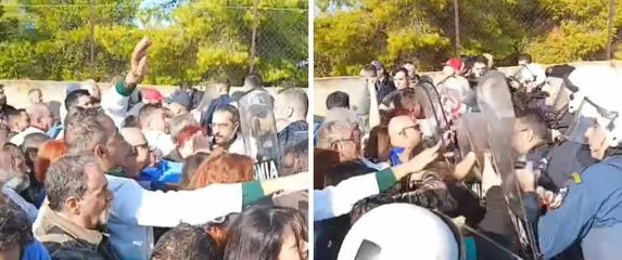 Prosvjed liječnika u Ateni