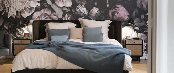 Tapeta može biti centralni dekor spavaće sobe - 14