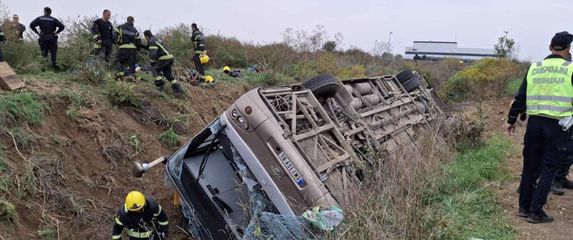Nesreća autobusa kod Sremske Mitrovice