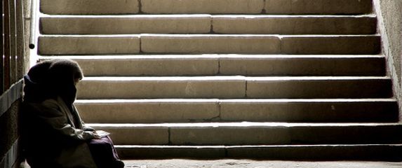 Beskućnik, ilustracija