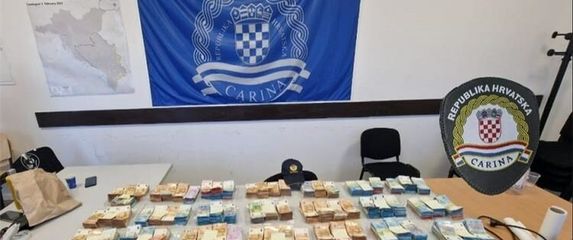 Zaplijenjena rekordna količina gotovine na hrvatskim granicama