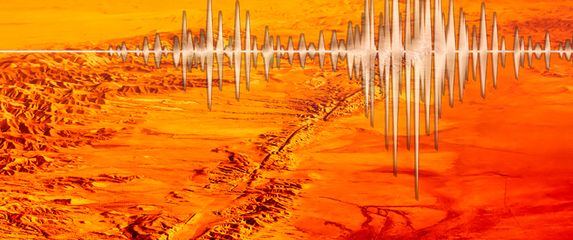 Mega potres, ilustracija