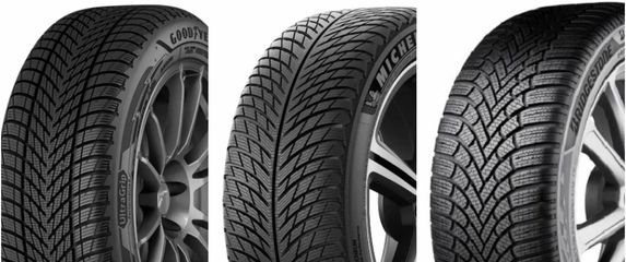 Tri najbolje zimske gume