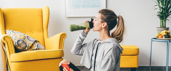 Zdravi napitak, ilustracija