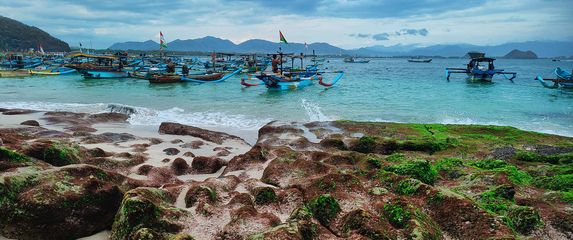 Plaža na Javi, ilustracija
