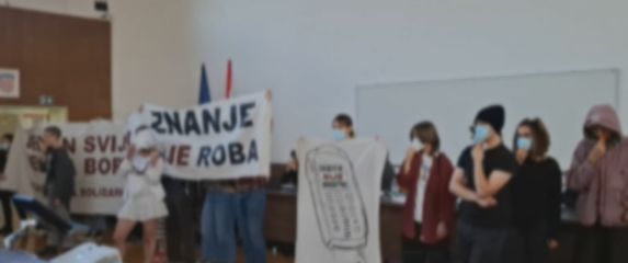 Prosvjed studenata Filozofskog fakulteta - 2