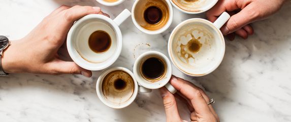 Šalice kave, ilustracija