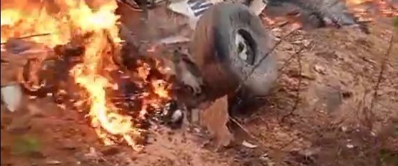 Zrakoplovna nesreća u Keniji, screenshot