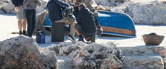 Snimanje serije Outer Banks na plaži Danče u Dubrovniku