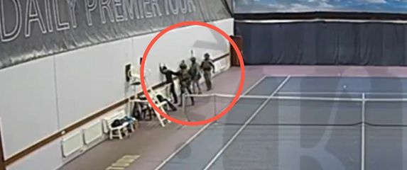 Specijalci prekinuli teniski meč