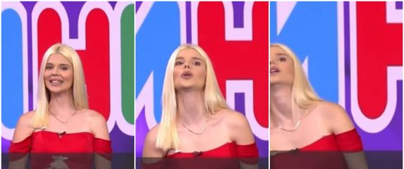 Voditeljica Bing srušila se tijekom prijenosa uživo