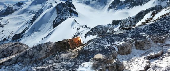 Tvrtka CRA-Carlo Ratti Associati osmislila je izgled ovog samoodrživog planinarskog skloništa - 1