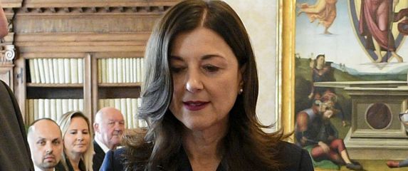 Sanja Musić Milanović u audijenciji kod pape Lava XIV.