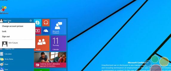 Pogledajte video koji prikazuje izgled novog Microsoft Windows 9 OS-a
