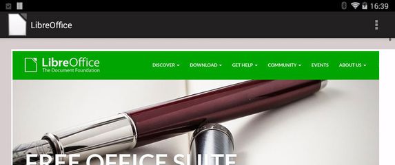 LibreOffice stiže na Android i donosi otvorene formate datoteka