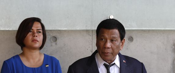 Ilustracija predsjednika Filipina Rodriga Dutertea (Foto: AFP)